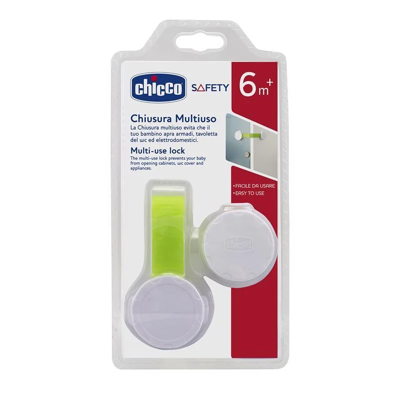 CHICCO Uzáver plastový Multi-lock 1×1 ks, bezpečnostný zámok