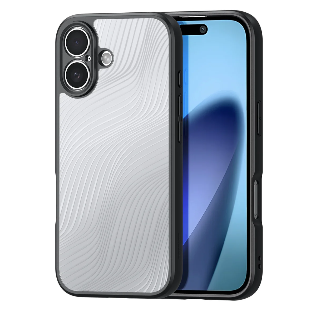 Dux Ducis Aimo kryt na iPhone 17, čierny