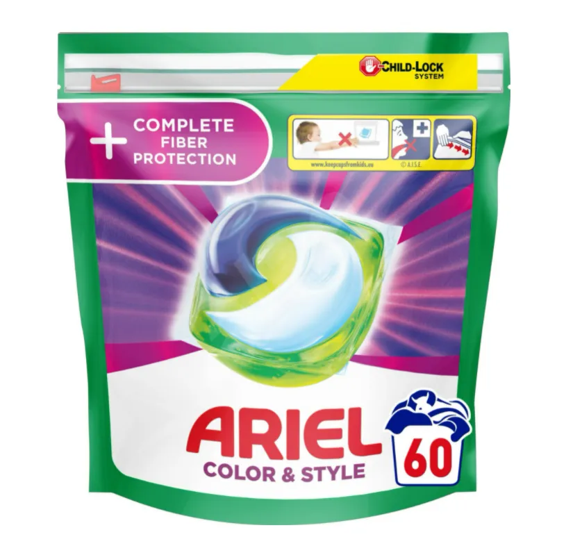 Ariel Gelové tablety Color&Style