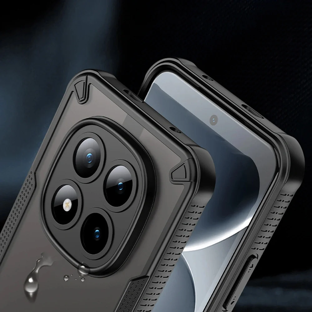 Tech-Protect Rugged Shield kryt na Xiaomi Poco M8 Pro / Redmi Note 15 Pro Plus 5G, čierny Shield čierny