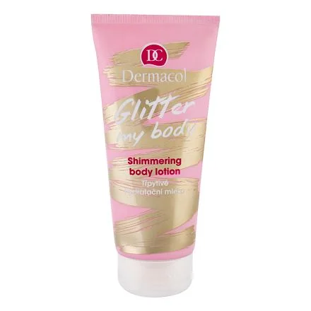 Dermacol Glitter my body Trblietavé hydratačné mlieko 1×200 ml, telové mlieko