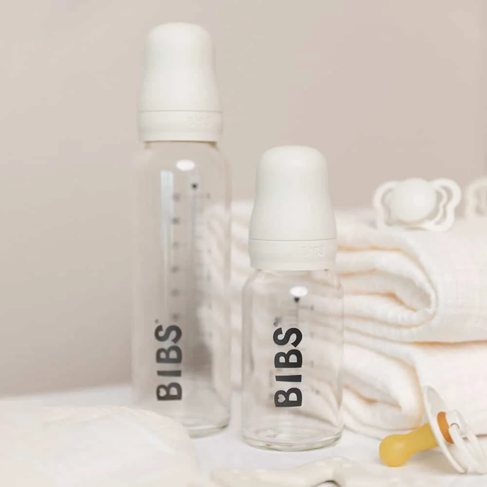 BIBS Baby Bottle sklenená fľaša 225ml - Woodchuck