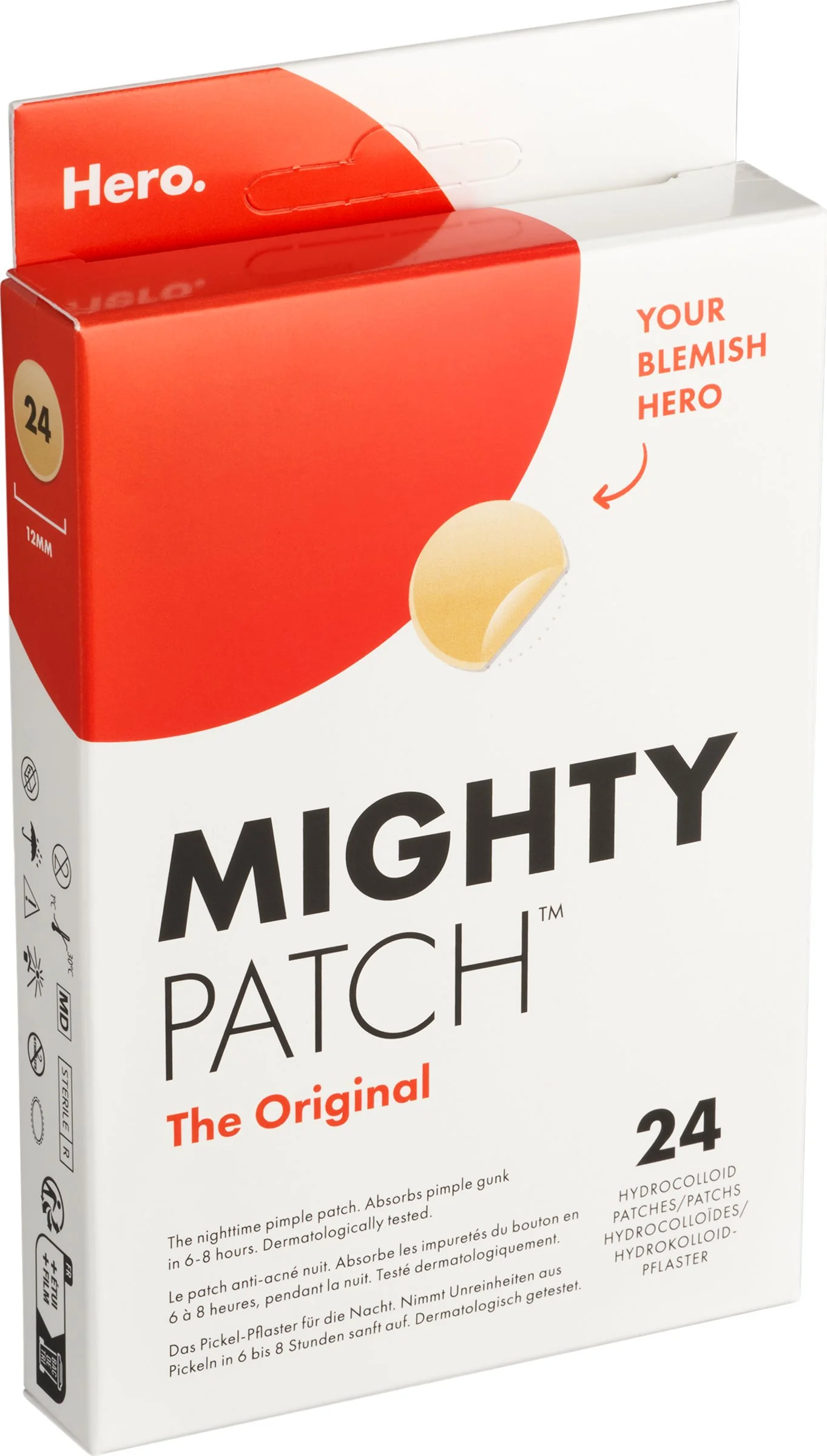 HERO Mighty Patch The ORIGINAL 24 náplastí 24 ks