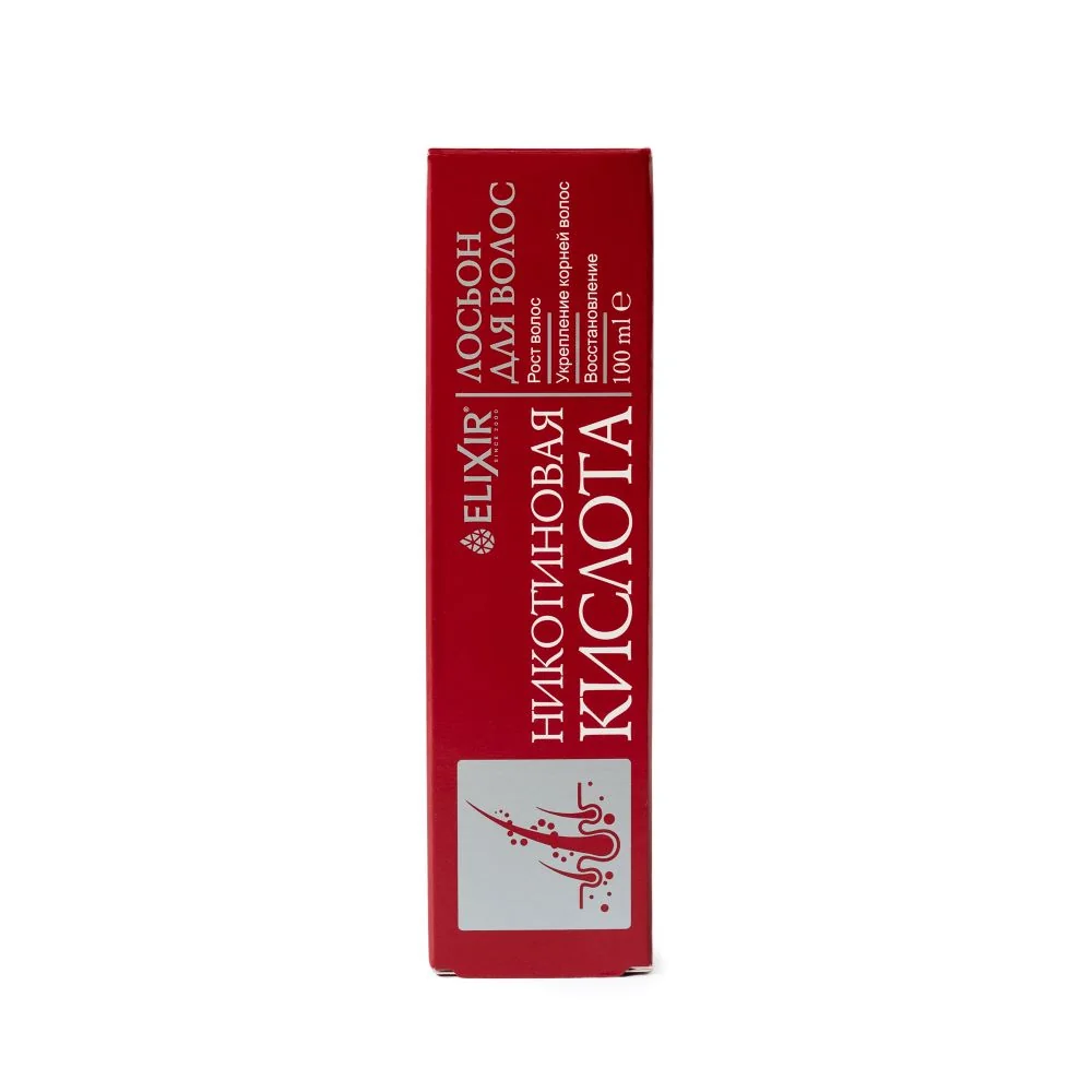 Vlasová voda s kyselinou nikotínovou - 100ml - Elixir