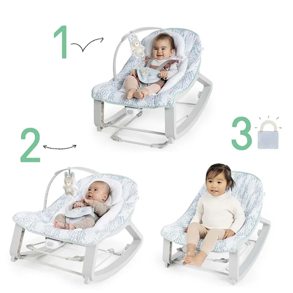 Húpatko vibrujúce 3v1 Keep Cozy Spruce 0m+ do 18 kg