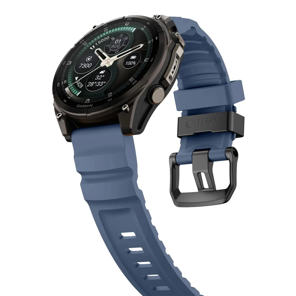 Tech-Protect Motion remienok Garmin QuickFit 26mm, nautical blue