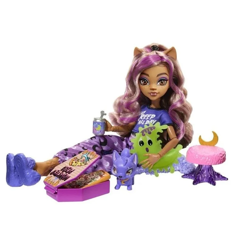 Mattel Monster High Creepover párty bábika Clawdeen