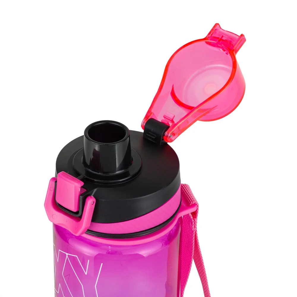 OXY LiFE - fľaša na vodu Ombre Fuchsia, 800 ml 800 ml, fialová