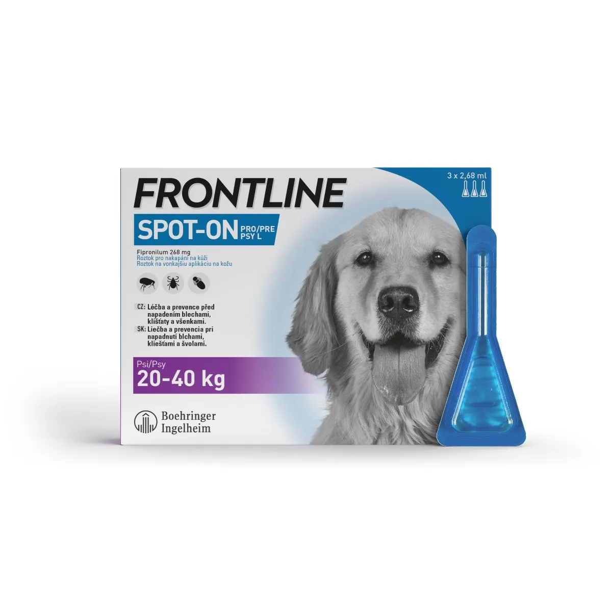 FRONTLINE spot-on pro DOG L  3 x 2,68 ml