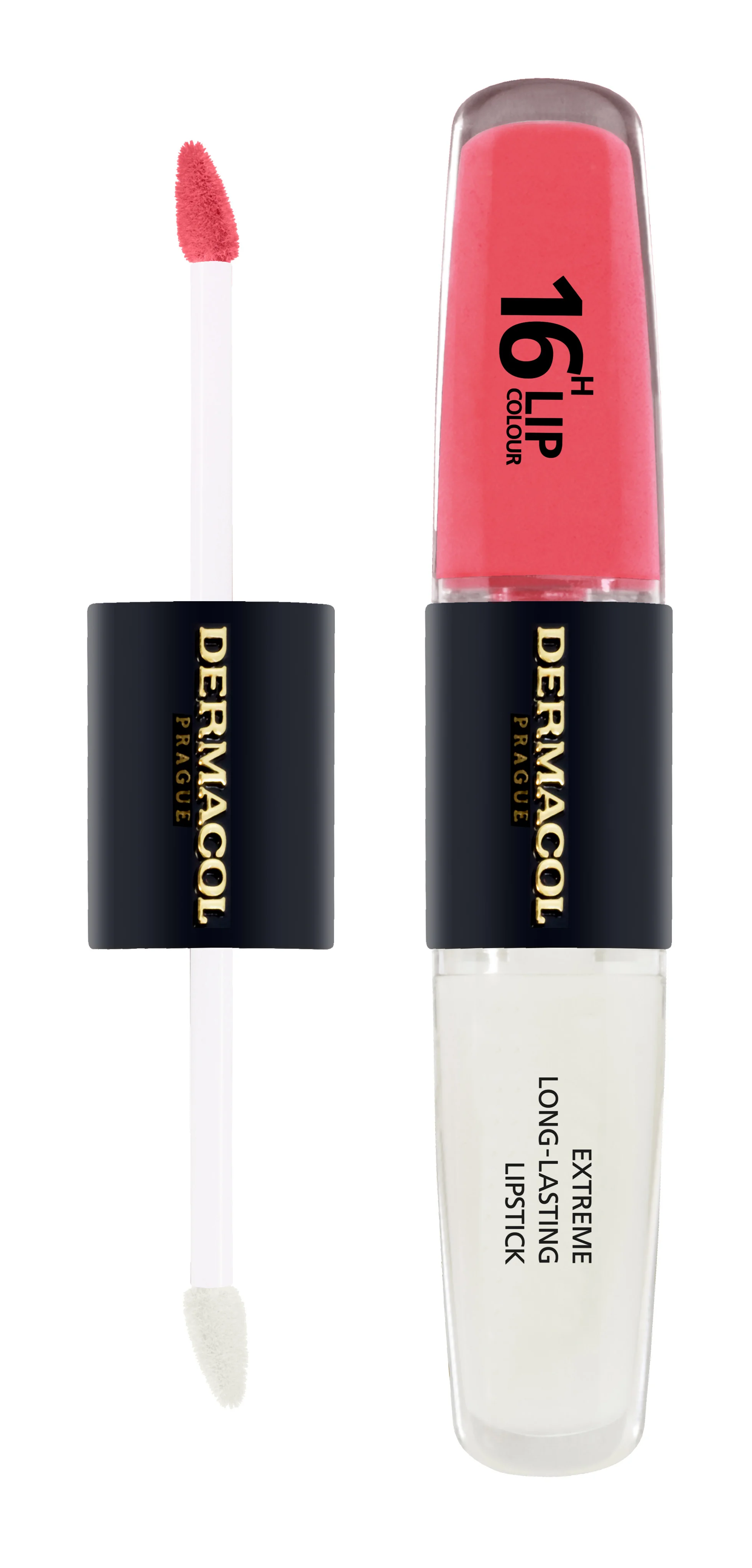 Dermacol 16H Lip Colour č.26 1×4 ml+ 4 ml, rúž a lesk na pery