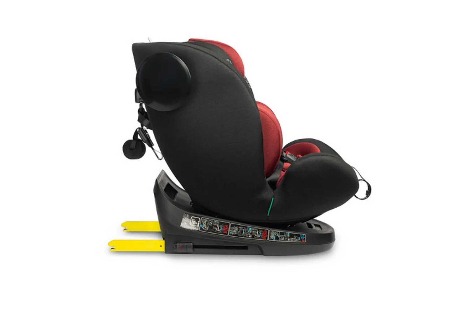 Autosedačka s isofixom COMMO I-size, 40-150cm, bordo