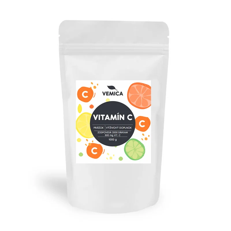 Vitamín C v prášku ( Kyselina L-askorbová ) 1000g