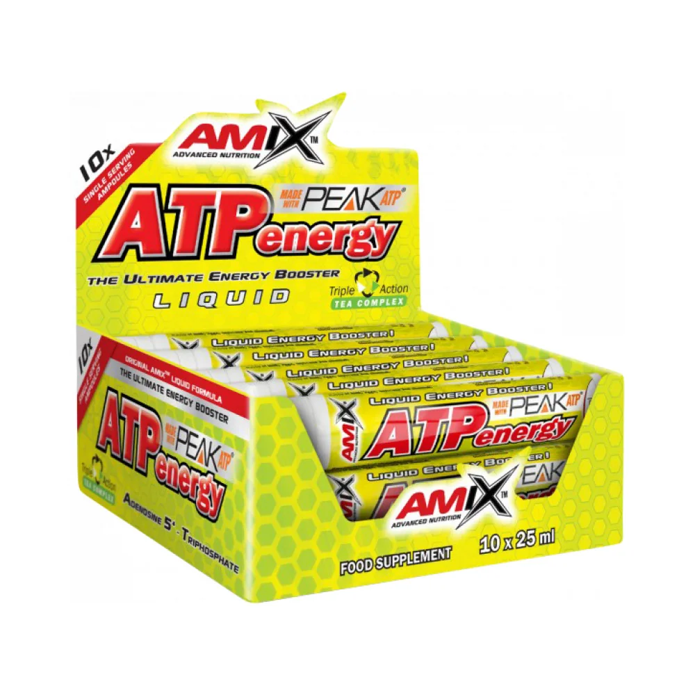 Amix ATP Energy Liquid BOX 10 x 25 ml pomaranč