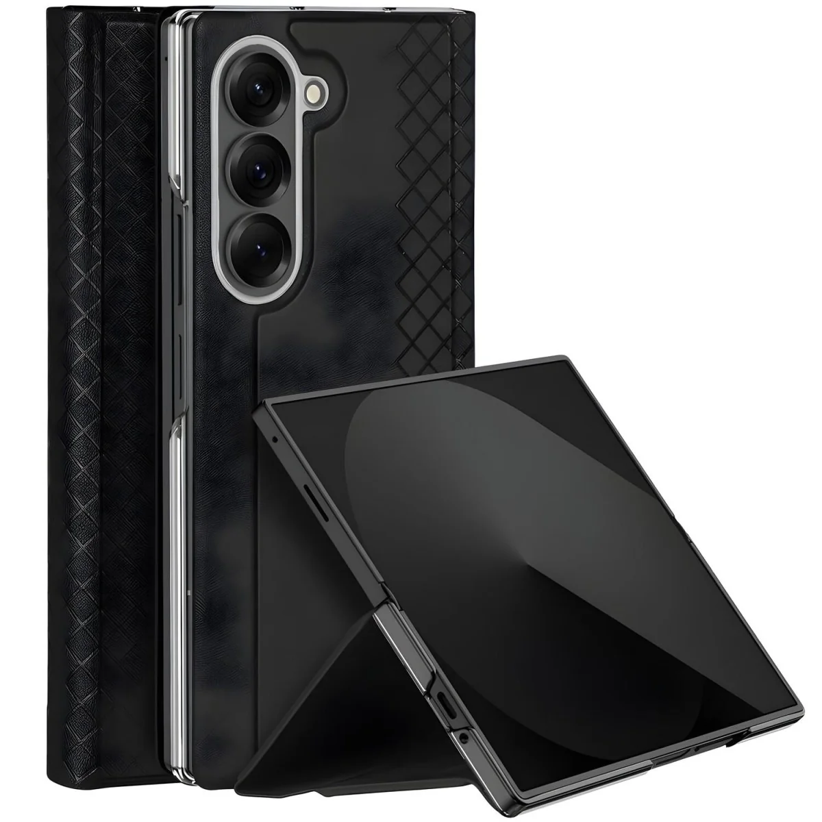 Puzdro na Samsung Galaxy Z Fold 7, čierna 1 ks, Dux Ducis Brill