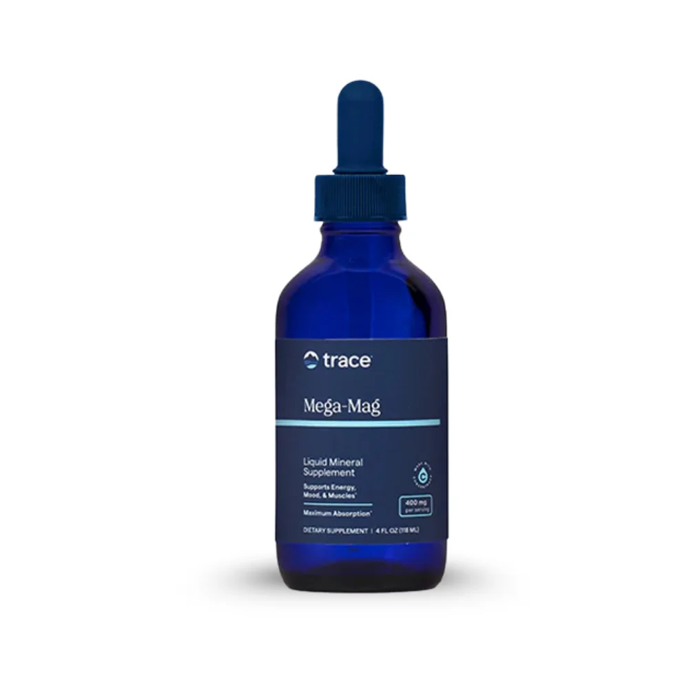 Trace Minerals Mega Mag 400 mg - Tekutý horčík + elektrolyty, 118 ml