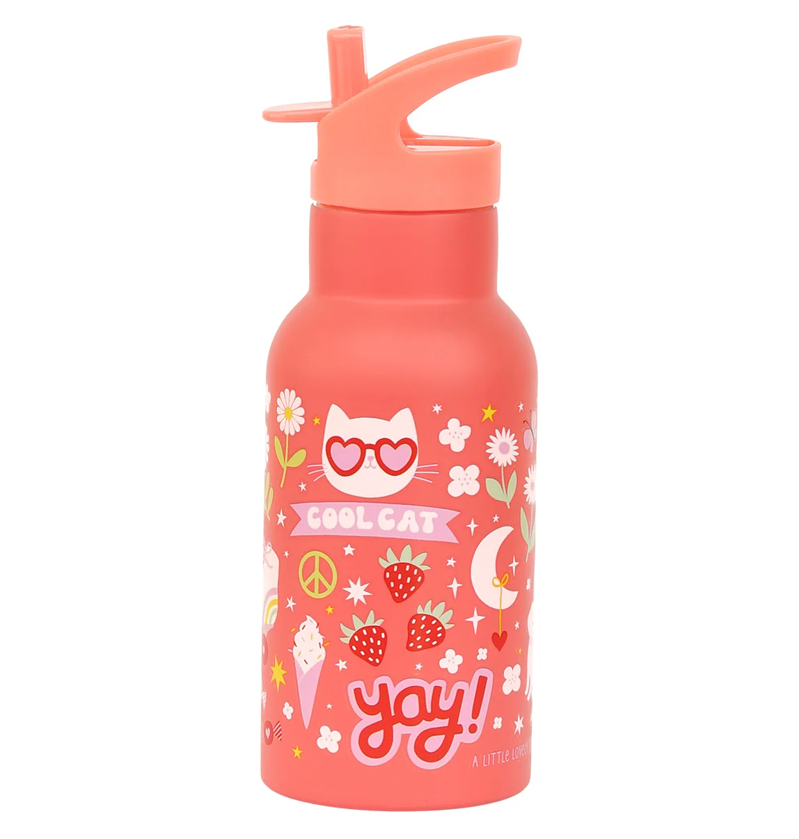 A Little Lovely Company - antikorová fľaša na pitie, 350 ml - zábava