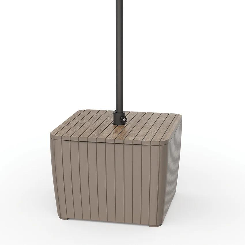 Záhradný stôl Keter Luzon Deco ashwood / cappuccino