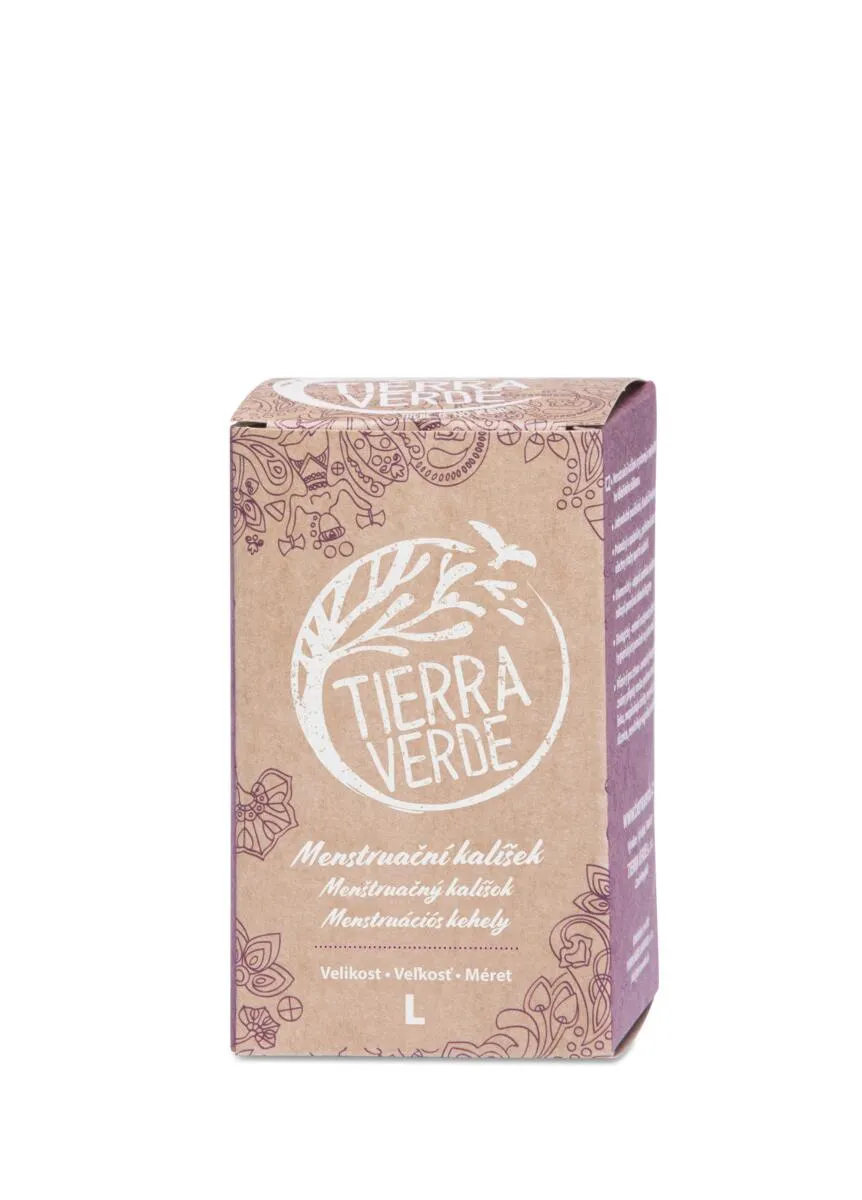 Tierra Verde Gaia Cup Menstruacny Kalisok L 1×1 ks, menštruačný kalíšok