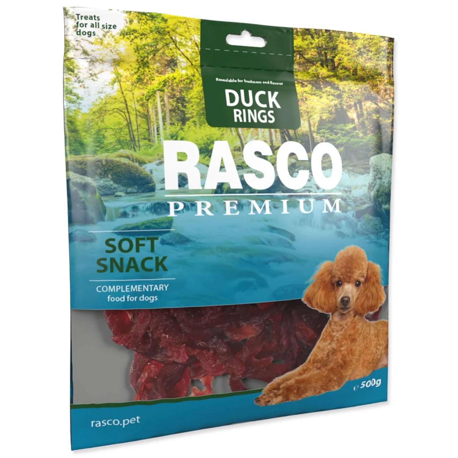Pochúťka kačka, krúžky 500g 500g