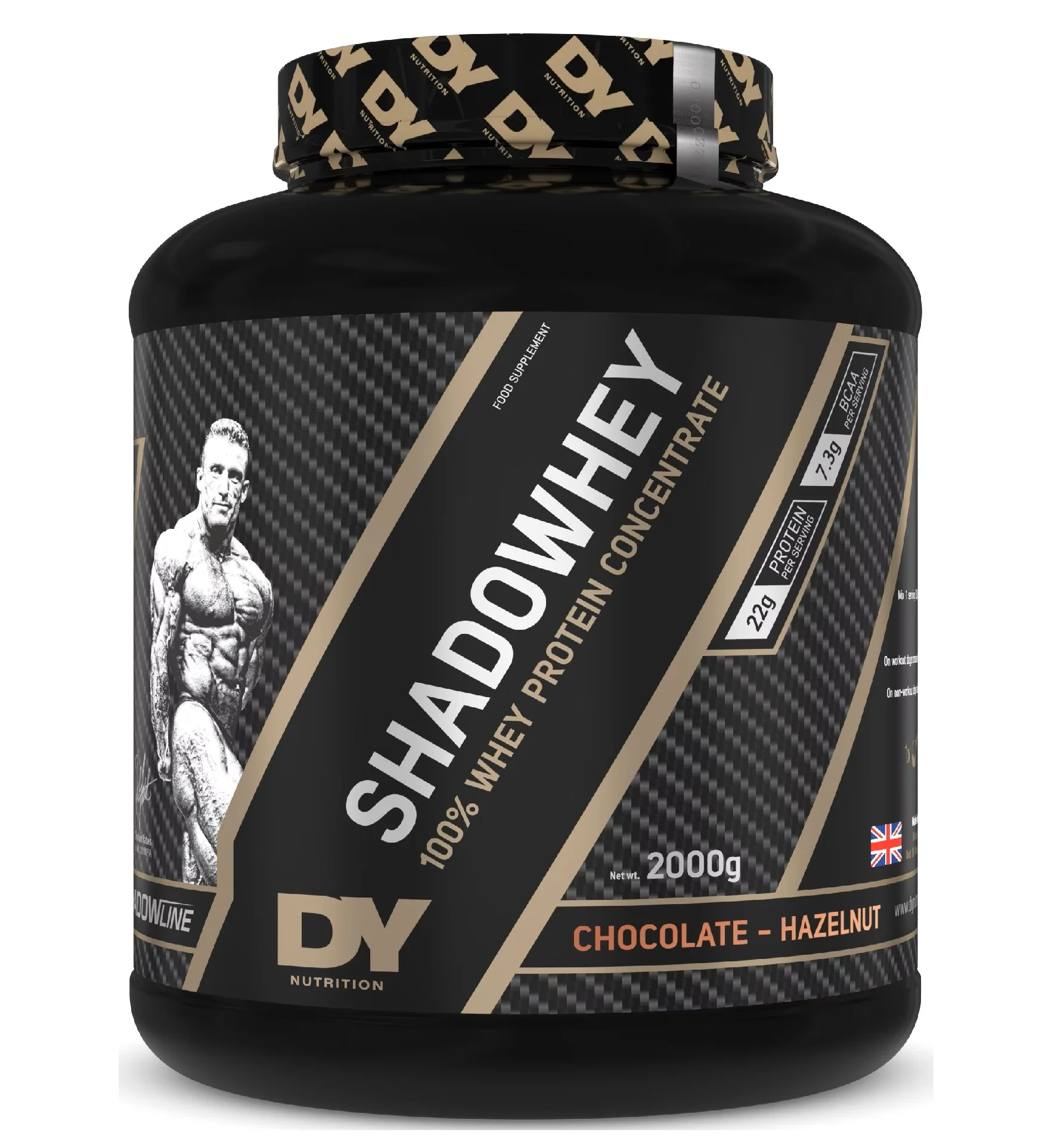 DY Nutrition Shadowhey 2000 g čokoláda-lieskový orech