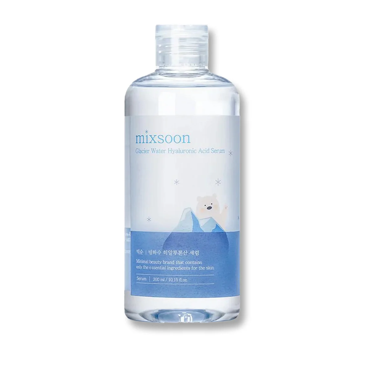 Mixsoon Glacier Water Hyaluronic Acid Serum pleťové sérum s kyselinou hyaluronovou 300 ml