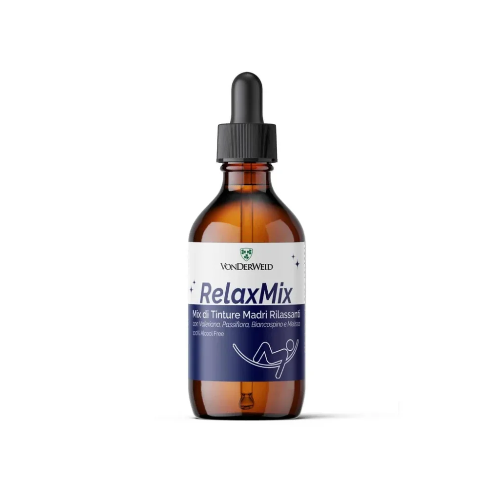 RelaxMix – Zmes relaxačných tinktúr bez alkoholu 100ml