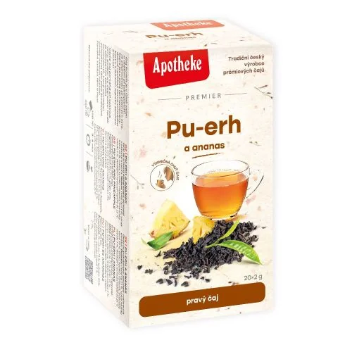 APOTHEKE Premier Selection Pu-erh a ananás 20/2g 20 ks