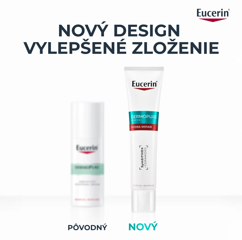 Eucerin DERMOPURE CLINICAL Obnovujúci hydratačný krém 40 ml