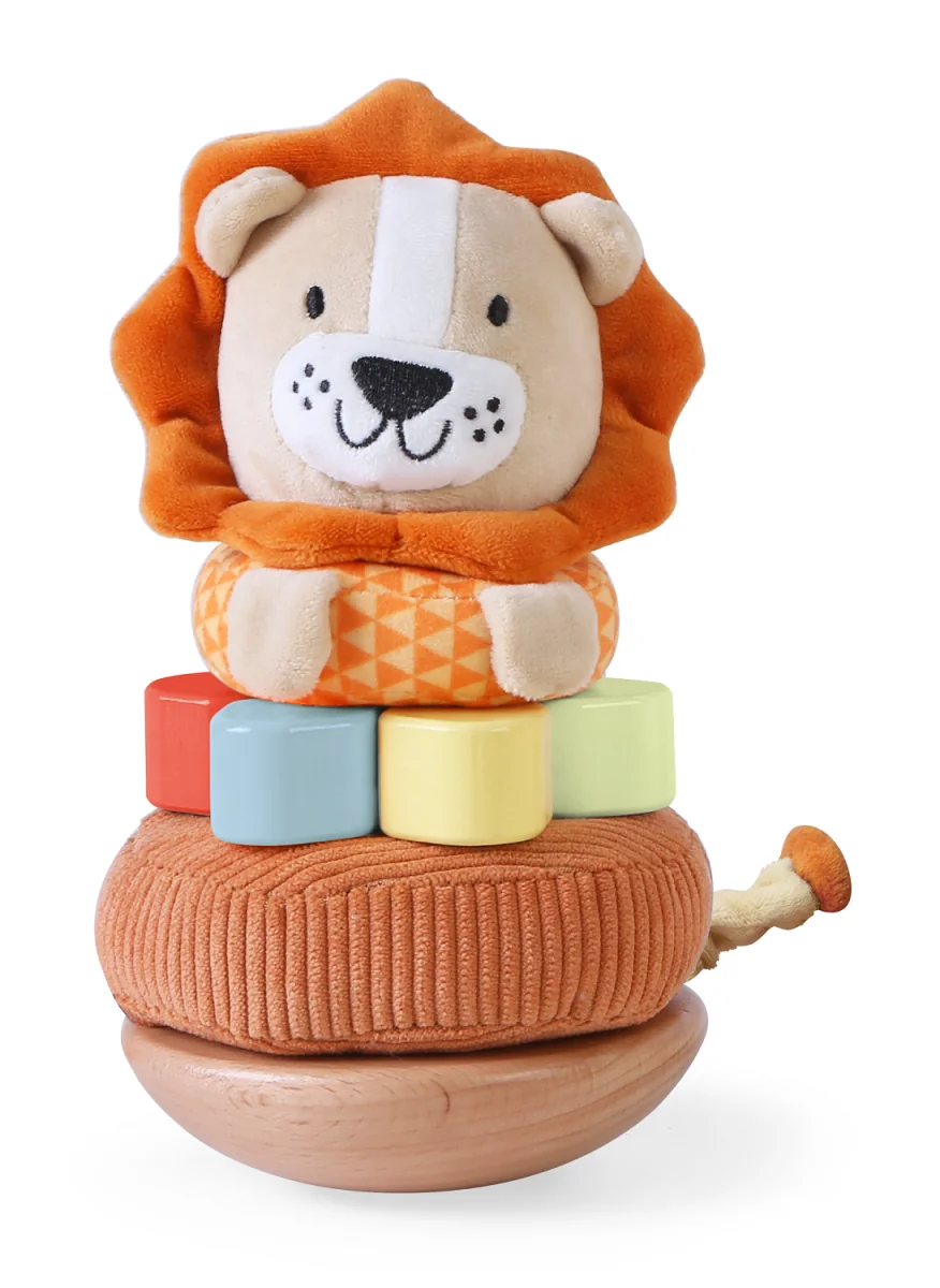 2Kids Toys Nasadzovacie krúžky Levíček