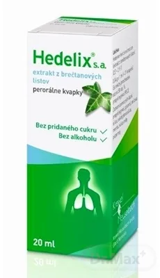 HEDELIX S.A. 1×20 ml, rastlinný liek