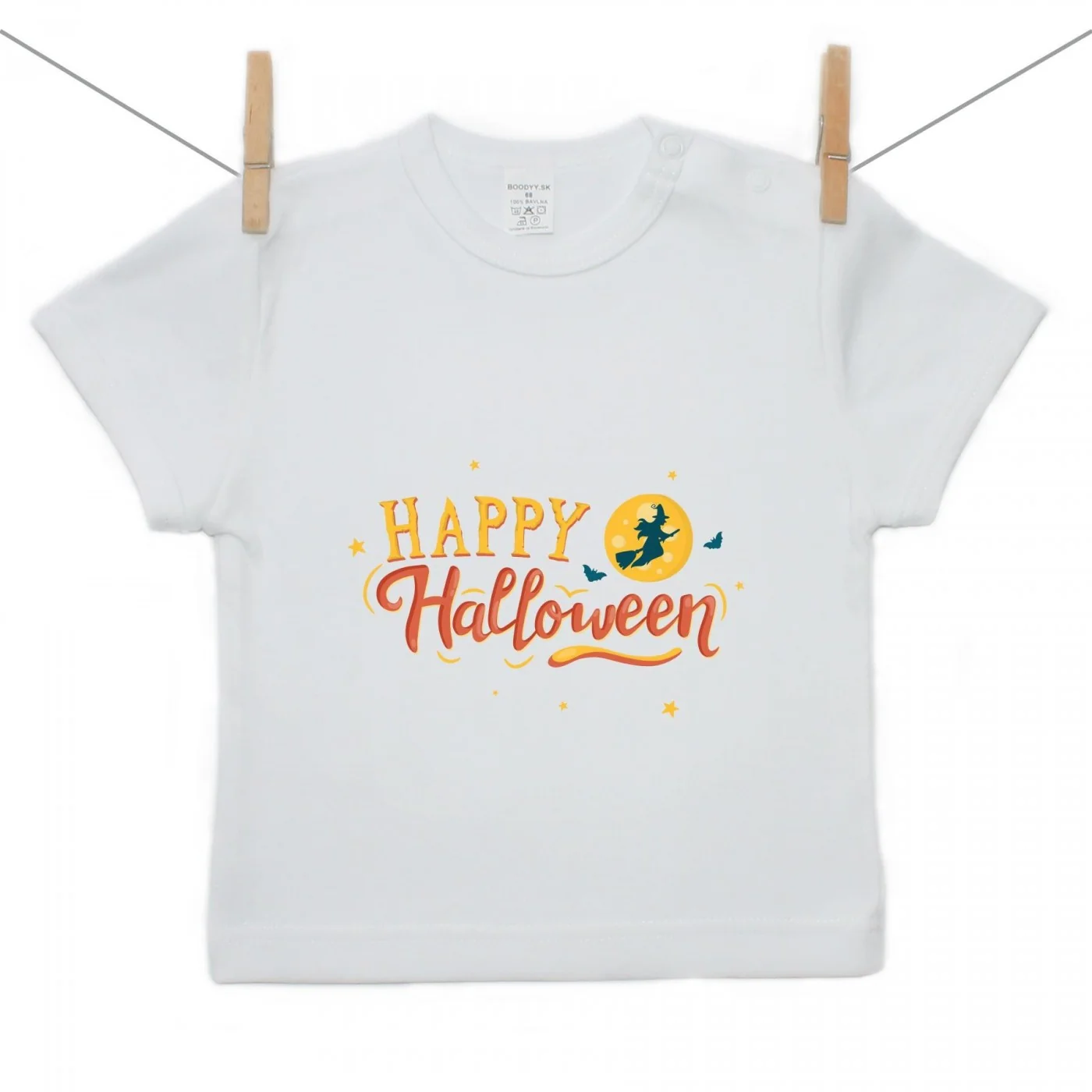 Boodyy Tričko s krátkym rukávom Happy Halloween Veľkosť: 98