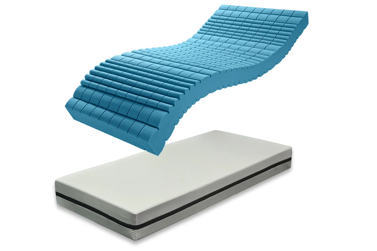 Matrac Benab Medical Premium S2 H3 80 x 200 cm Penový matrac 13 cm antidekubitné  sendvičový zónová ortopedické
