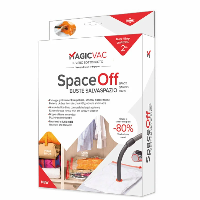 MAGIC VAC SpaceOff vrecia na vákuové uskladnenie 45 x 60 cm, 2 ks