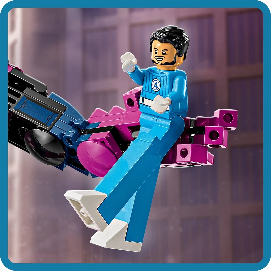 LEGO® Marvel 76316 Fantastická štvorka vs. zostaviteľná figúrka Galactusa