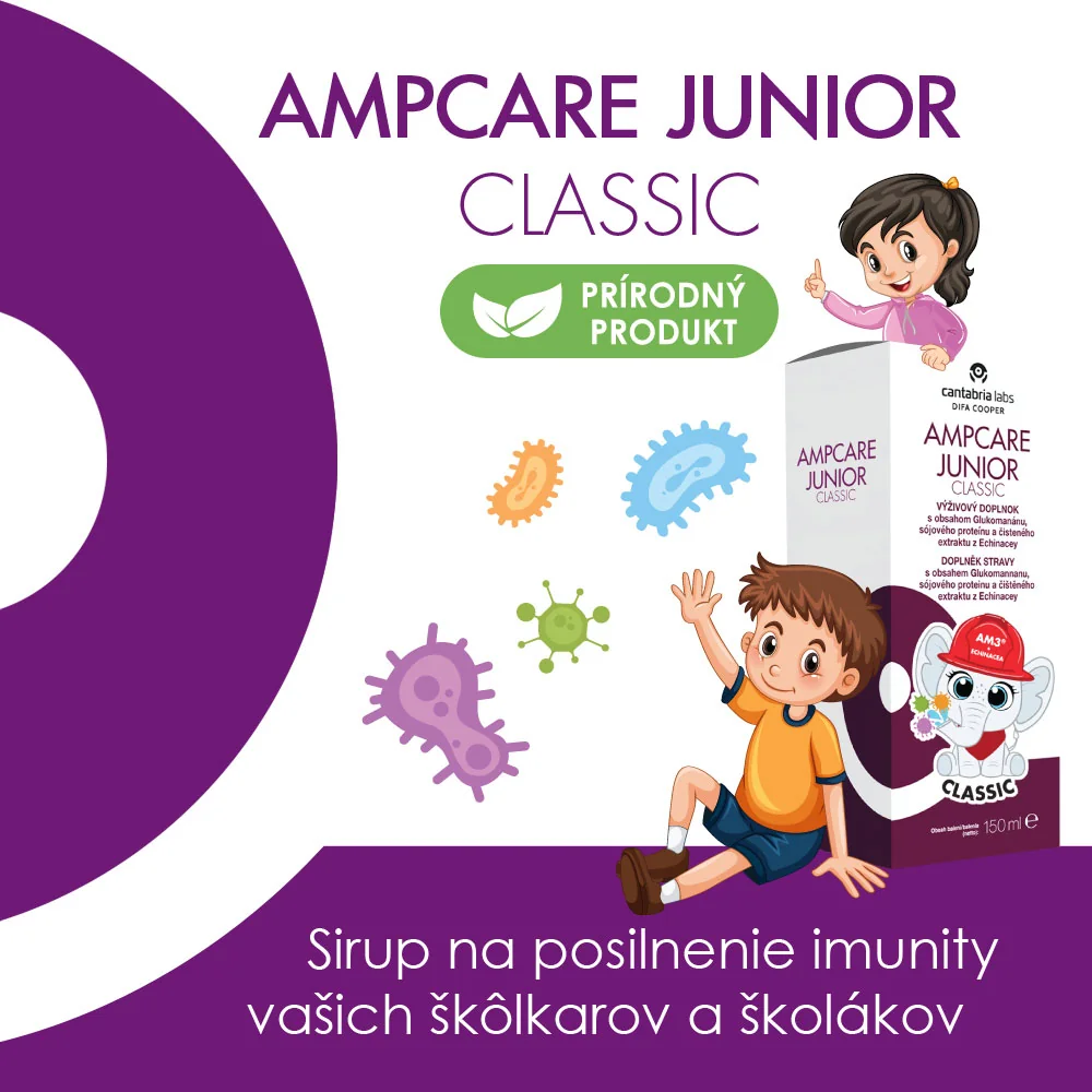 AMPCARE JUNIOR CLASSIC sirup 150 ml
