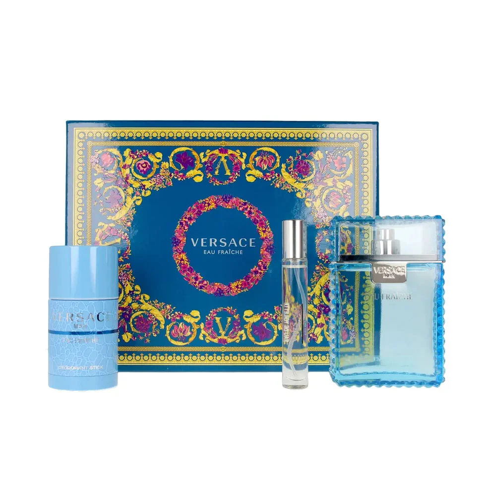 Versace Eau Fraiche Man Edt 100ml+Tuhy Deo+Edt 1×1 ks