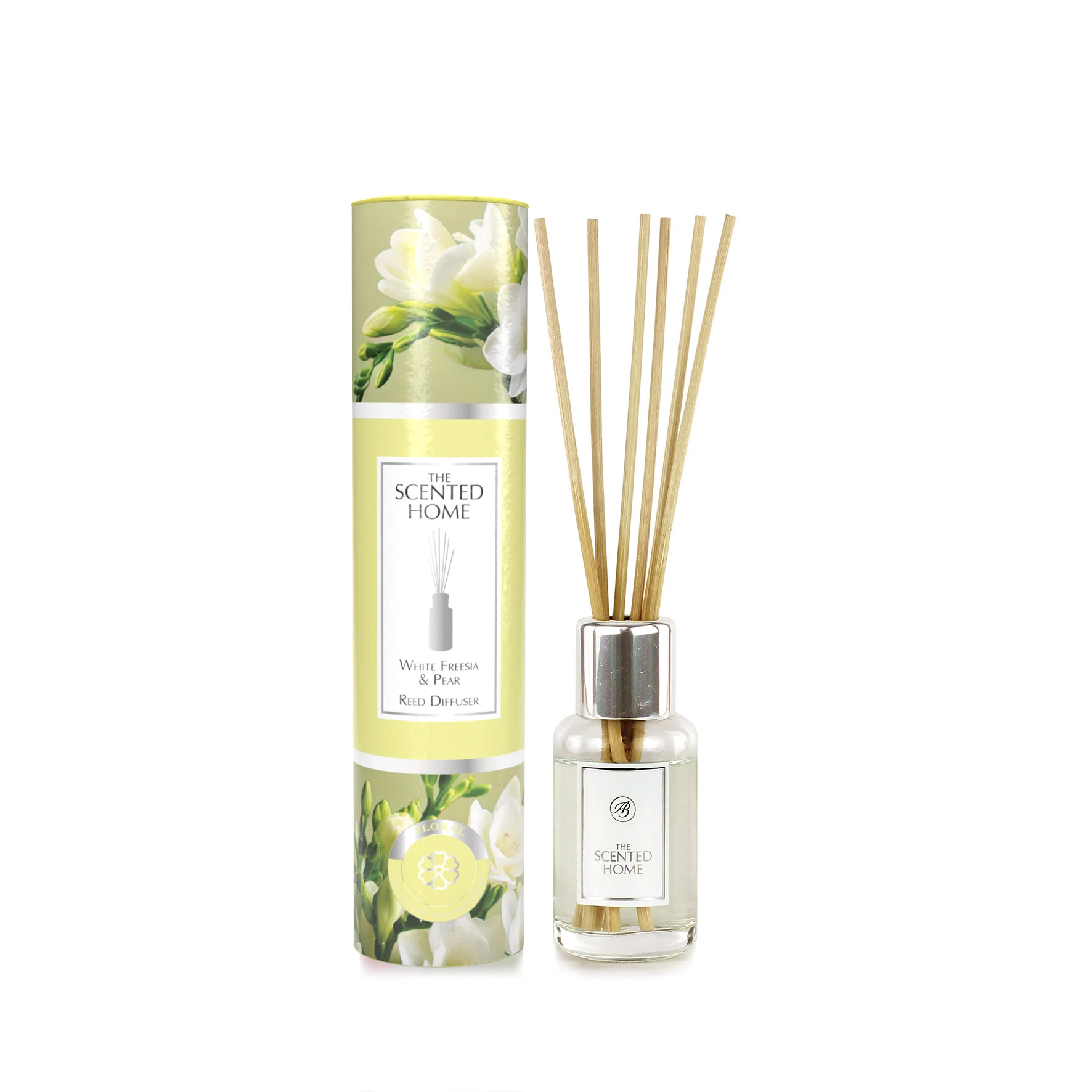 Difuzér THE SCENTED HOME - WHITE FREESIA & PEAR 150 ml