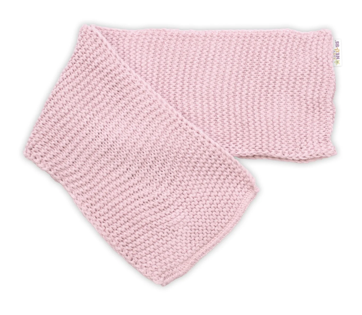 Detská sada, zimná čiapka so šálom + rukavičky 3D, Teddy Bear - pudrovo ružová