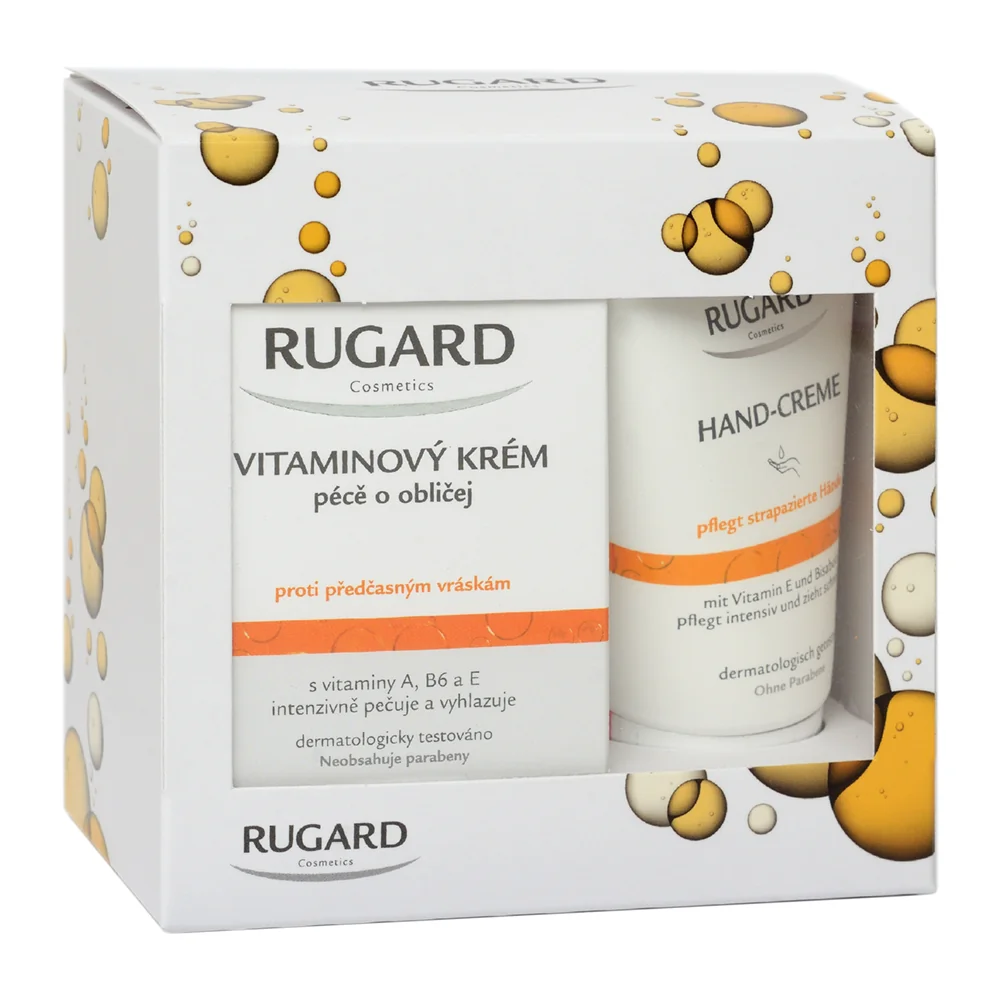 RUGARD Vitaminový krém 100 ml + krém na ruky 50 ml ZADARMO 1×1 ks, sada