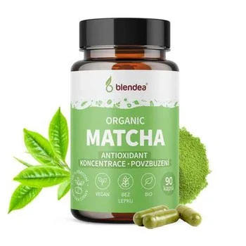 BLENDEA BIO MATCHA ORGANIC 90CPS 1×90 cps, výživový doplnok