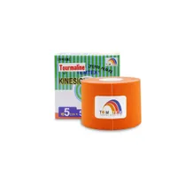 Temtex kinesio tape Tourmaline, oranžová tejpovacia páska 5cm x 5m