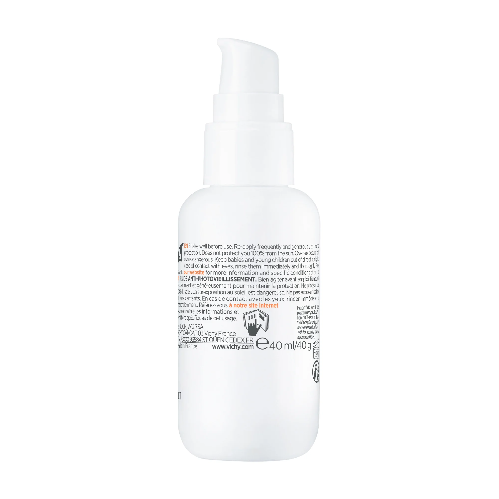 VICHY Capital Soleil UV-AGE Denný krém proti fotostarnutiu SPF 50+ 40ml 1×40 ml, denný krém proti fotostarnutiu