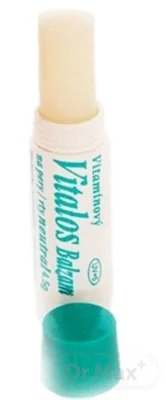 VITALOS Balzam na pery neutral SPF 5 1×1 ks, balzam na pery, neutral SPF 5