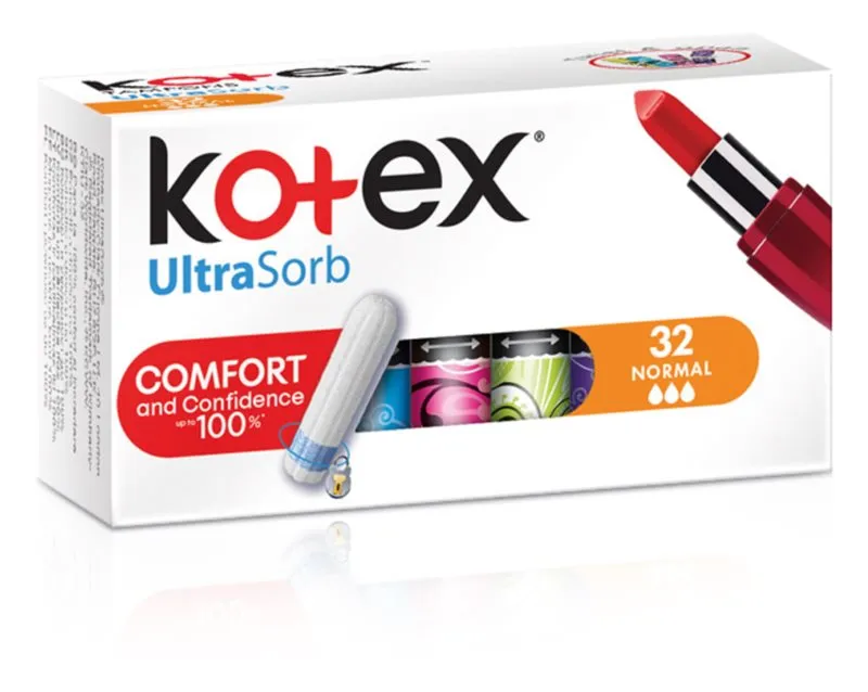 KOTEX tampóny Ultra Sorb Normal 32 ks