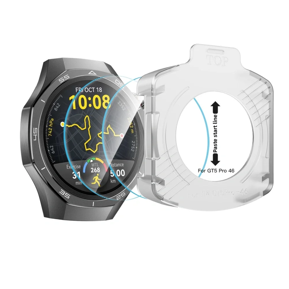 Tech-Protect Easy Set 2x ochranné sklo na Huawei Watch GT 5 Pro (46mm)