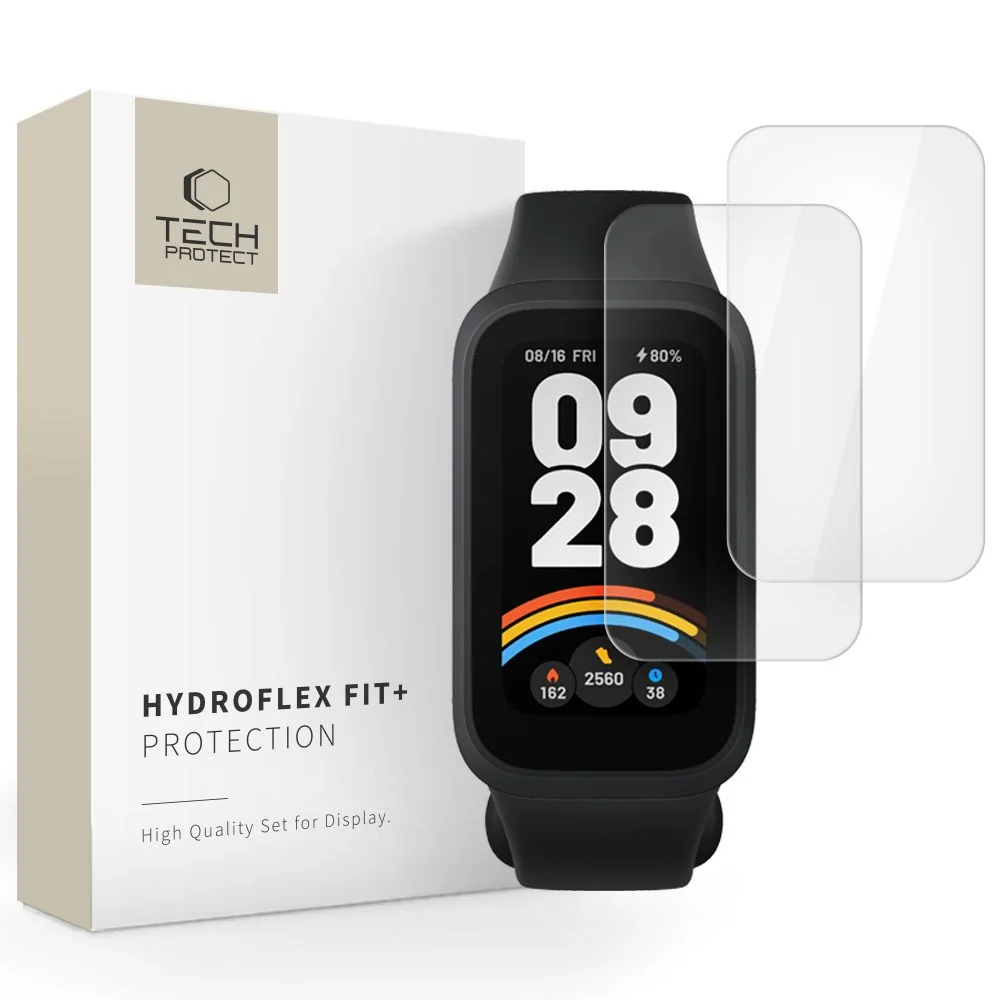 Tech-Protect Hydroflex Fit 2x ochranné sklo na Xiaomi Smart Band 9 Active ive