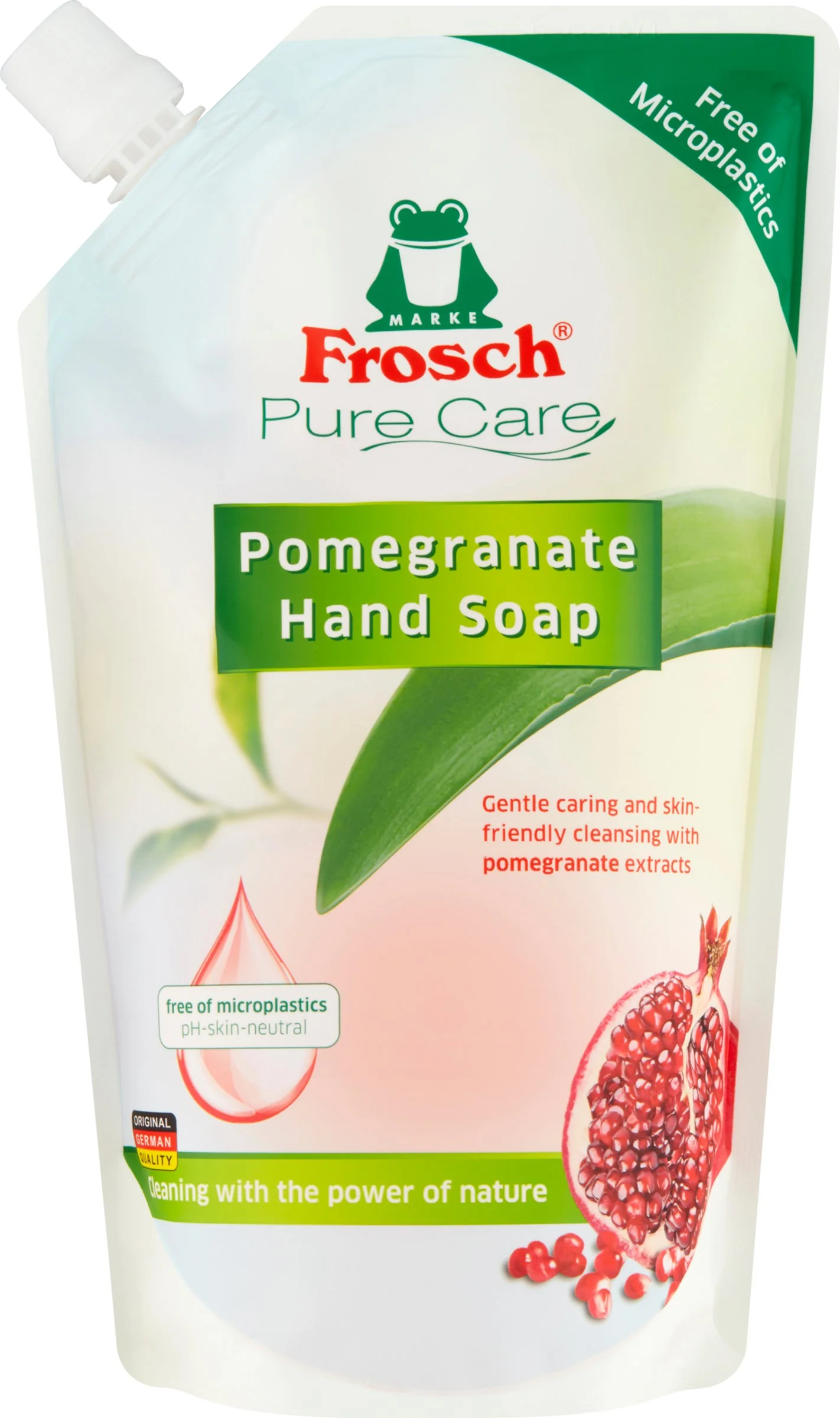 Frosch EKO Tekuté mydlo Granátové jablko  – náhradná náplň (500 ml) 1×500 ml, tekuté mydlo