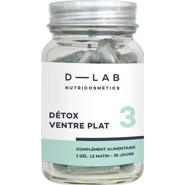 D-LAB Detox Ventre Plat - Proti nadúvaniu 1×56 cps, výživový doplnok