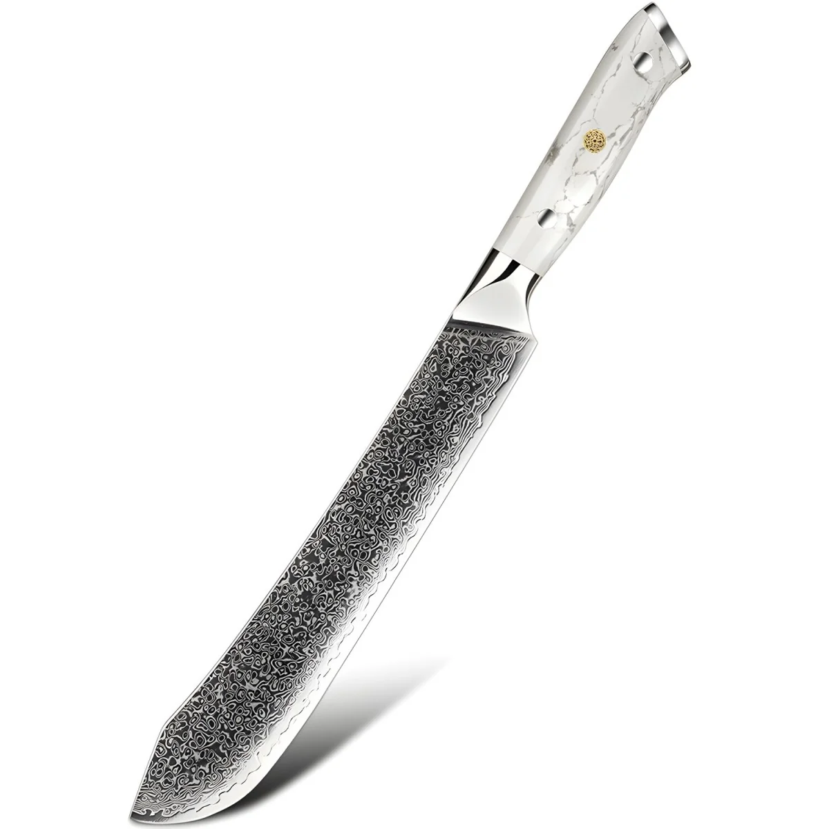 Damaškový kuchynský nôž Yuzuki 36 cm, 270g, damašková oceľ