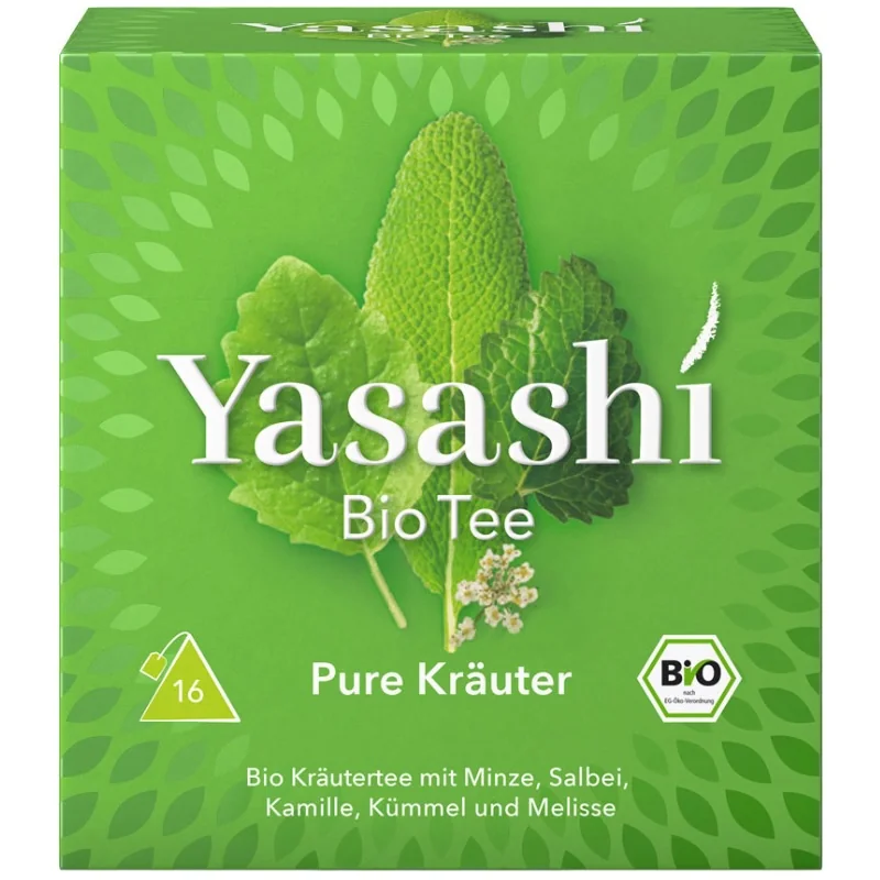 Yasashi BIO Bylinná zmes 16×2 g, bylinný čaj